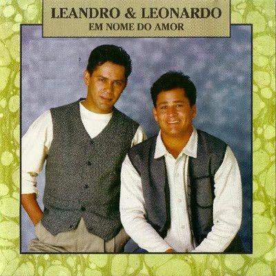 Portada del álbum "Em Nome do Amor", de Leandro & Leonardo