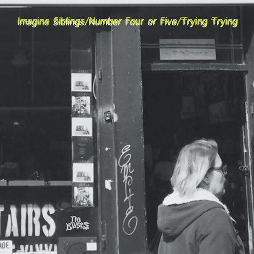 Portada de Sencillo/EP "Imagine Siblings / Number Four or Five / Trying Trying", de No Buses