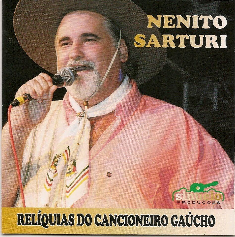 Portada de Álbum "Relíquias do Cancioneiro Gaúcho", de Nenito Sarturi