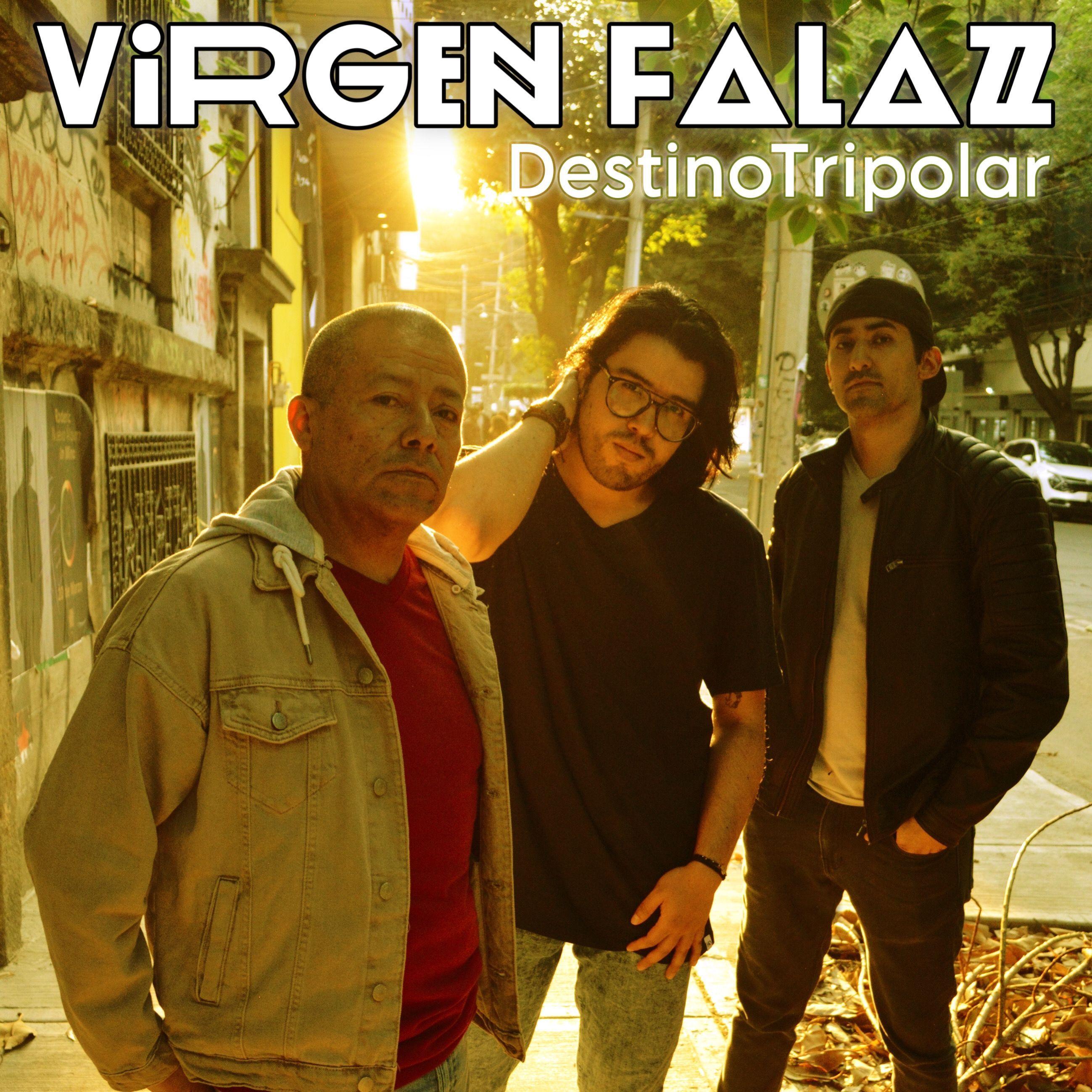 Portada de Álbum "DestinoTripolar", de Virgen Falaz