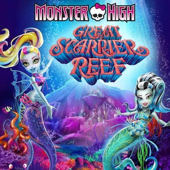 Capa do Single/EP "Great Scarrier Reef", de Monster High