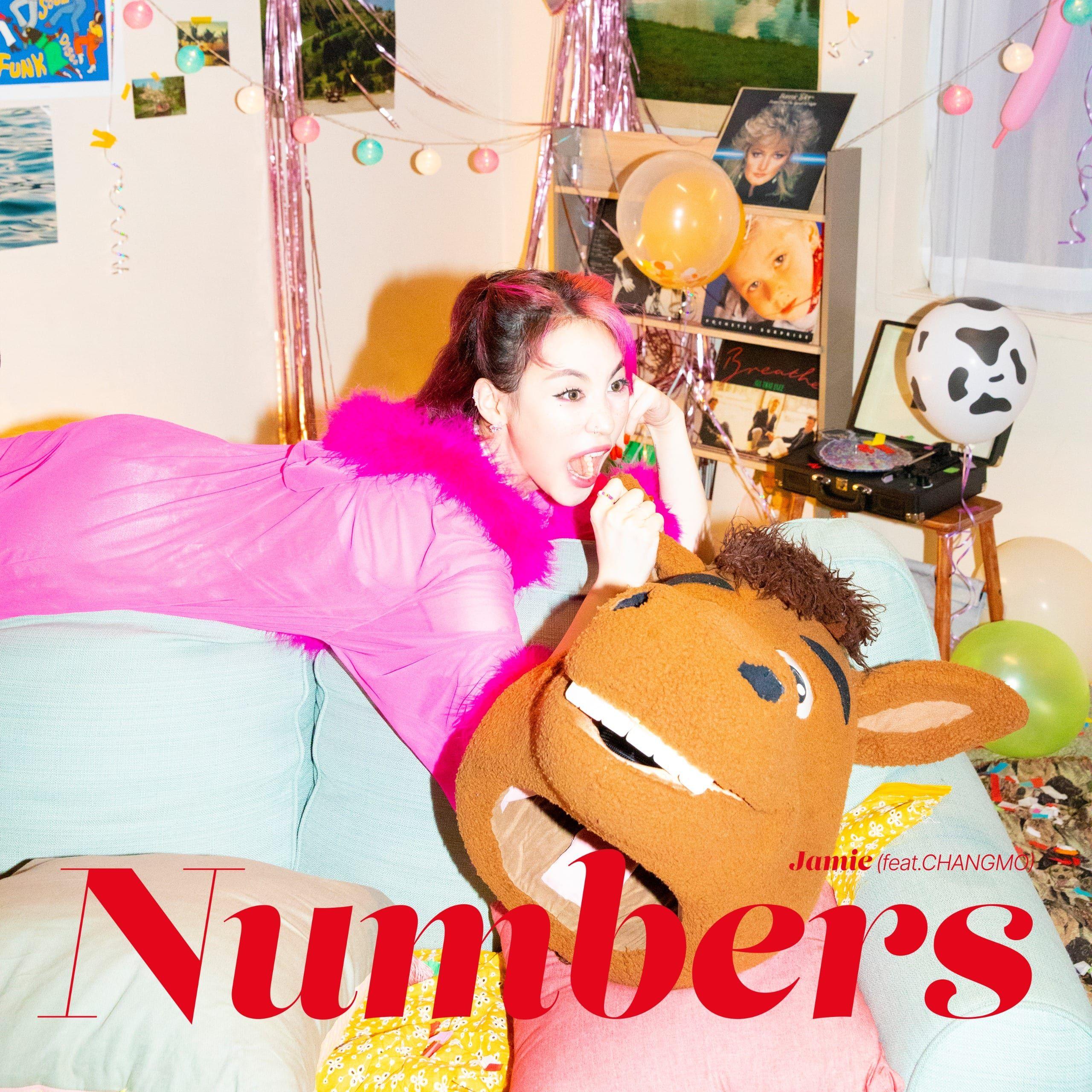 Portada de Sencillo/EP "Numbers", de JAMIE