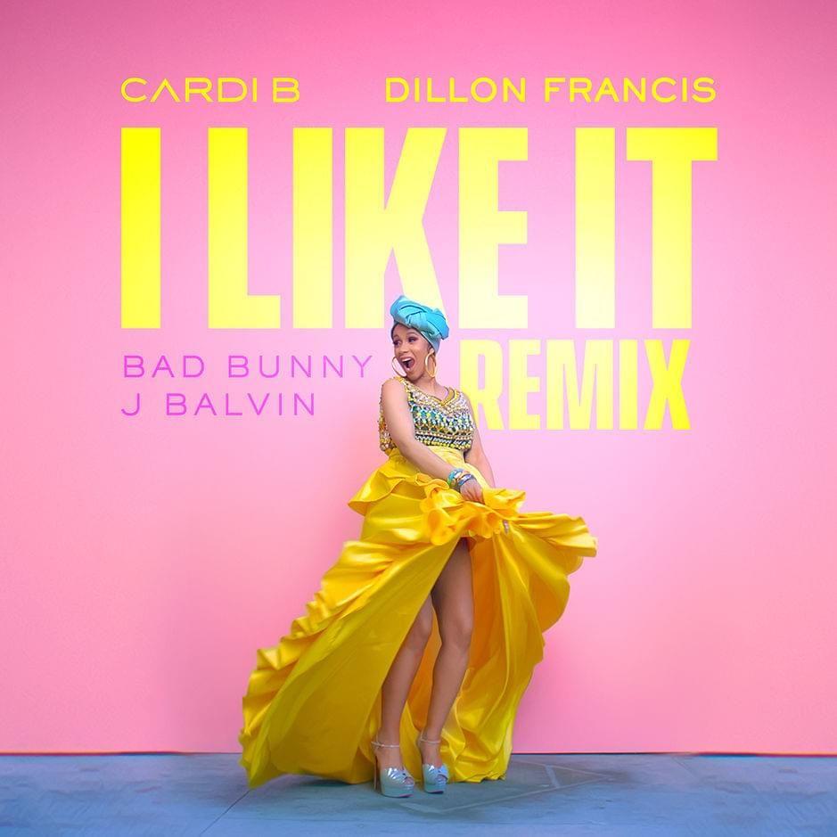 Portada del álbum "I Like It", de Cardi B