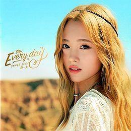 Portada de Álbum "Everyday", de Ju JingYi