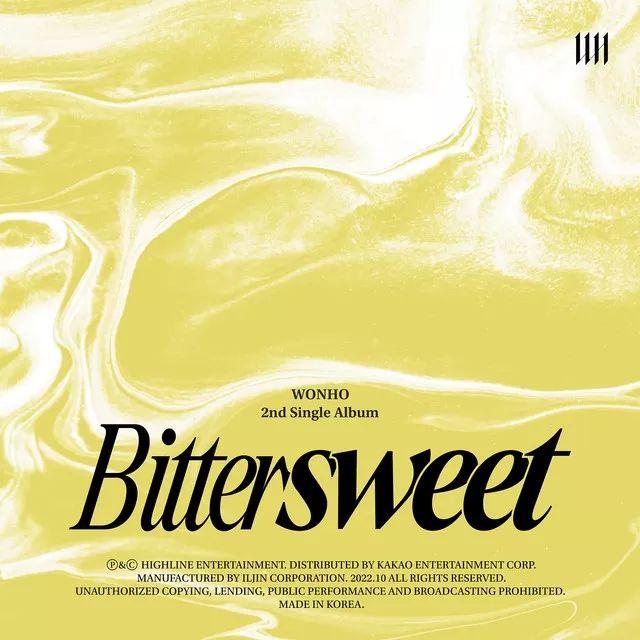 Portada de Sencillo/EP "Bittersweet", de WONHO