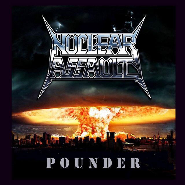 Capa do Single/EP "Pounder", de Nuclear Assault