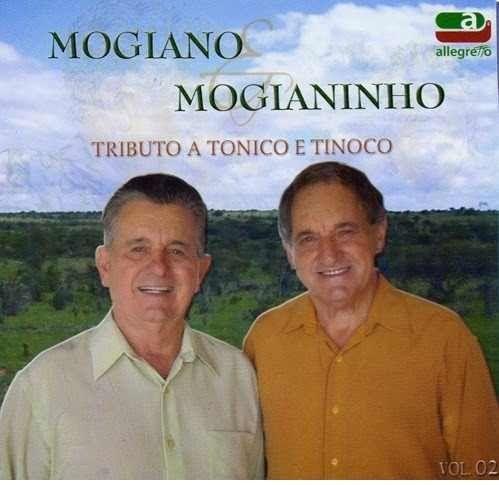 Portada de Álbum "Tributo a Tonico e Tinoco - Vol. 02", de Mogiano e Mogianinho