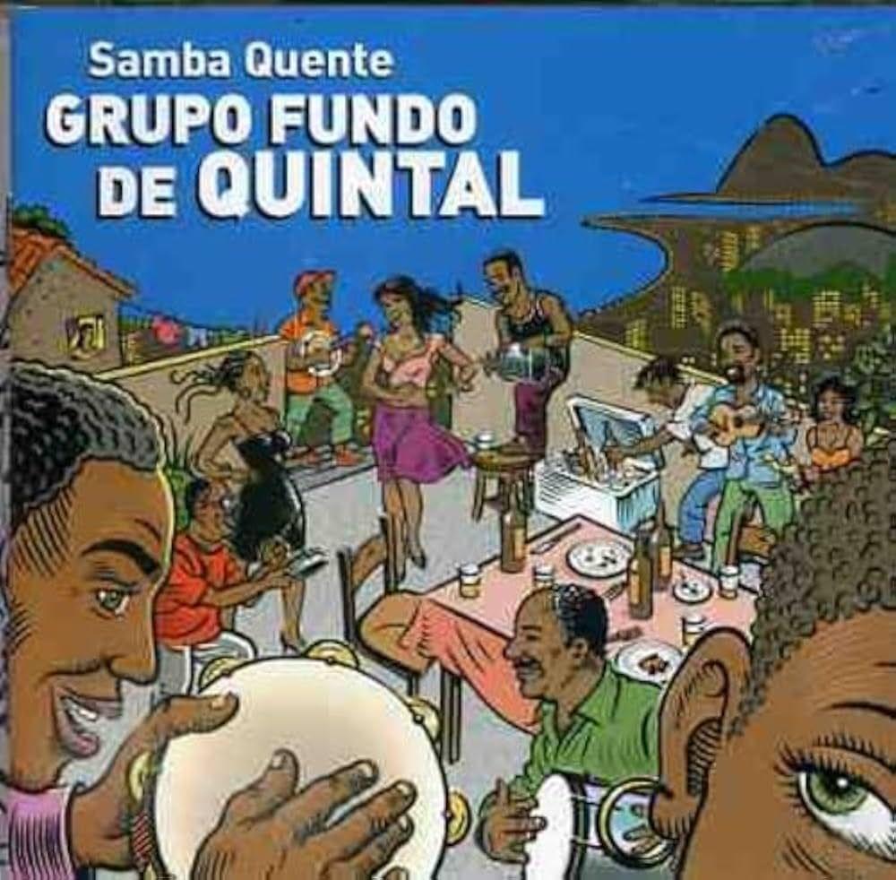 Portada de Álbum "Samba Quente", de Grupo Fundo de Quintal