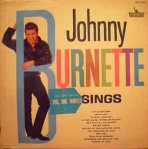 Capa do Álbum "Sings", de Johnny Burnette
