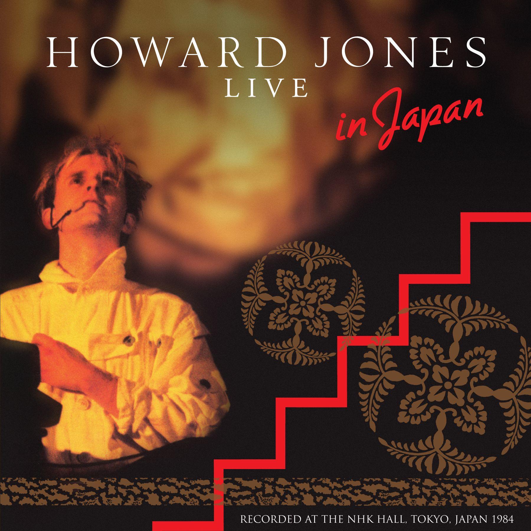 Capa do Álbum "Live In Japan", de Howard Jones