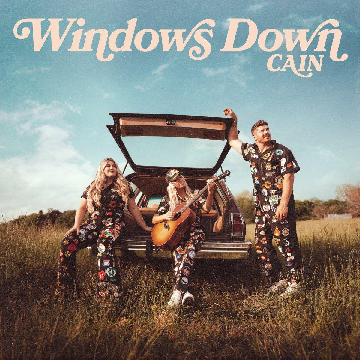 Capa do álbum "Windows Down", de Cain
