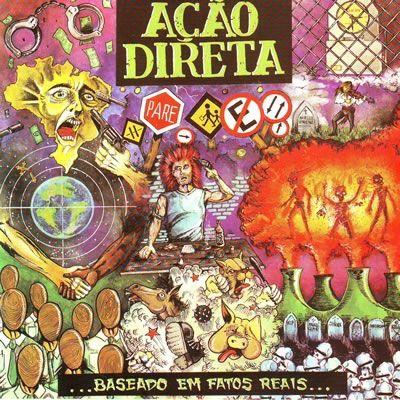 Capa do Álbum "Baseado Em Fatos Reais", de Ação Direta