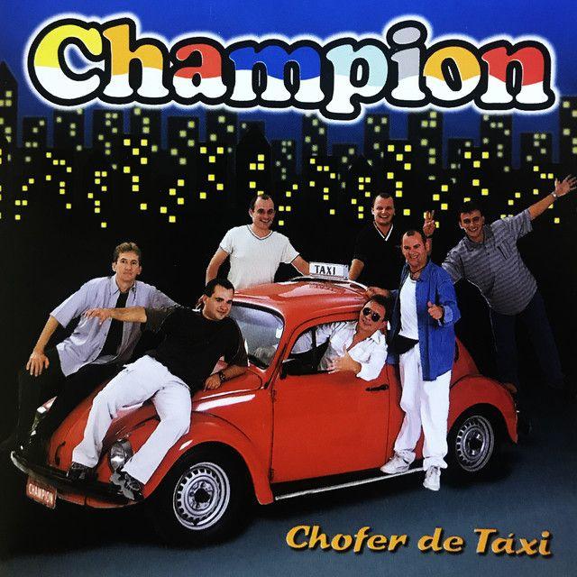 Portada de Álbum "Chofer de Táxi", de Banda Champion