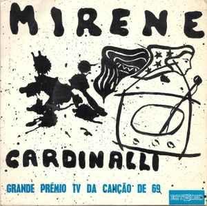 Portada de Sencillo/EP "Grande Prémio TV da Canção de 1969", de Mirene Cardinalli