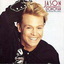 Album cover of "Between The Lines" by Jason Donovan