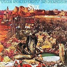 Portada de Álbum "The Serpent Is Rising", de Styx