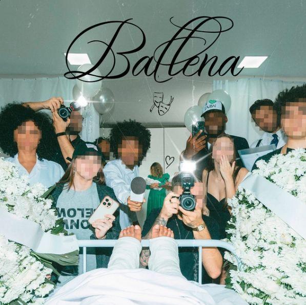 Portada de Sencillo/EP "Ballena", de MC PH
