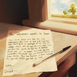 Portada de Álbum "to whoever wants to hear", de Dream Music