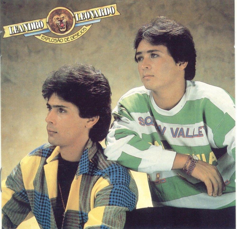 Portada del álbum "Explosão de Desejos ", de Leandro & Leonardo