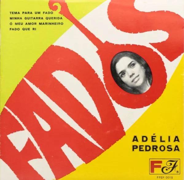 Capa do Single/EP "Fados", de Adélia Pedrosa