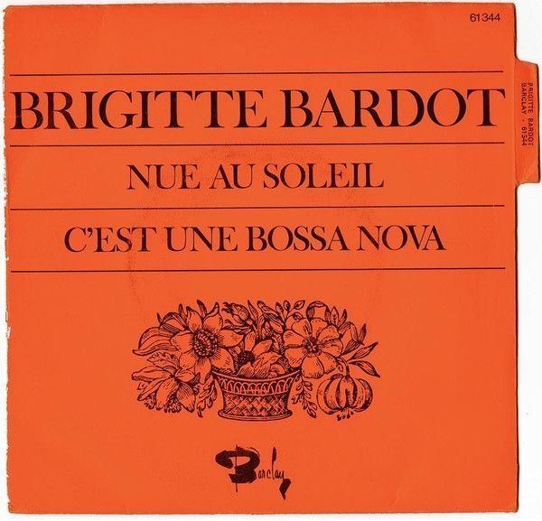 Capa do álbum "Nue Au Soleil", de Brigitte Bardot