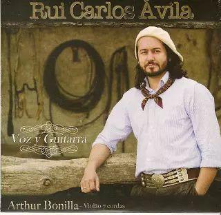 Portada de Álbum "Voz Y Guitarra ", de Rui Carlos Ávila