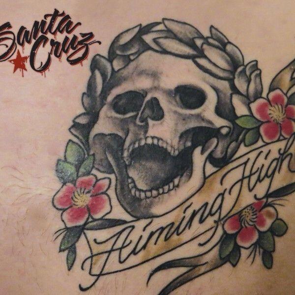 Portada de Sencillo/EP "Aiming High", de Santa Cruz