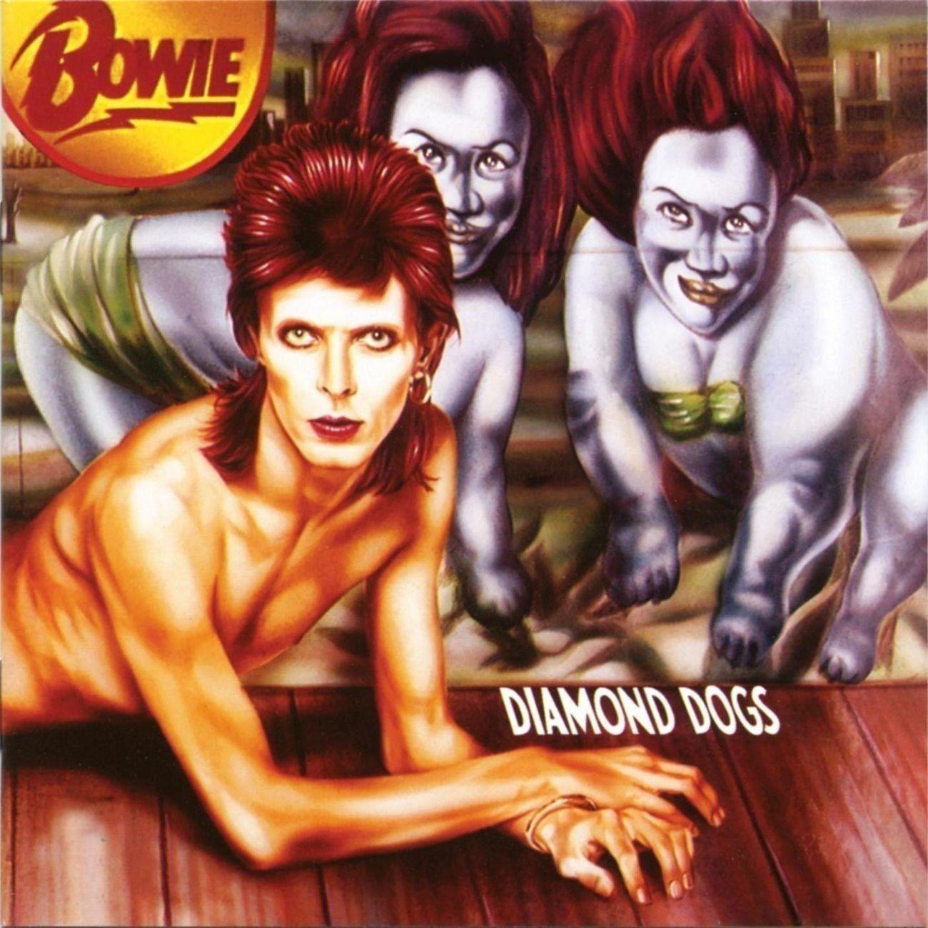 Capa do Álbum "Diamond Dogs", de David Bowie