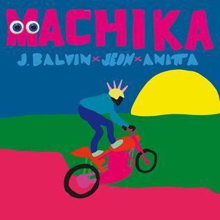 Portada del álbum "Machika", de J Balvin