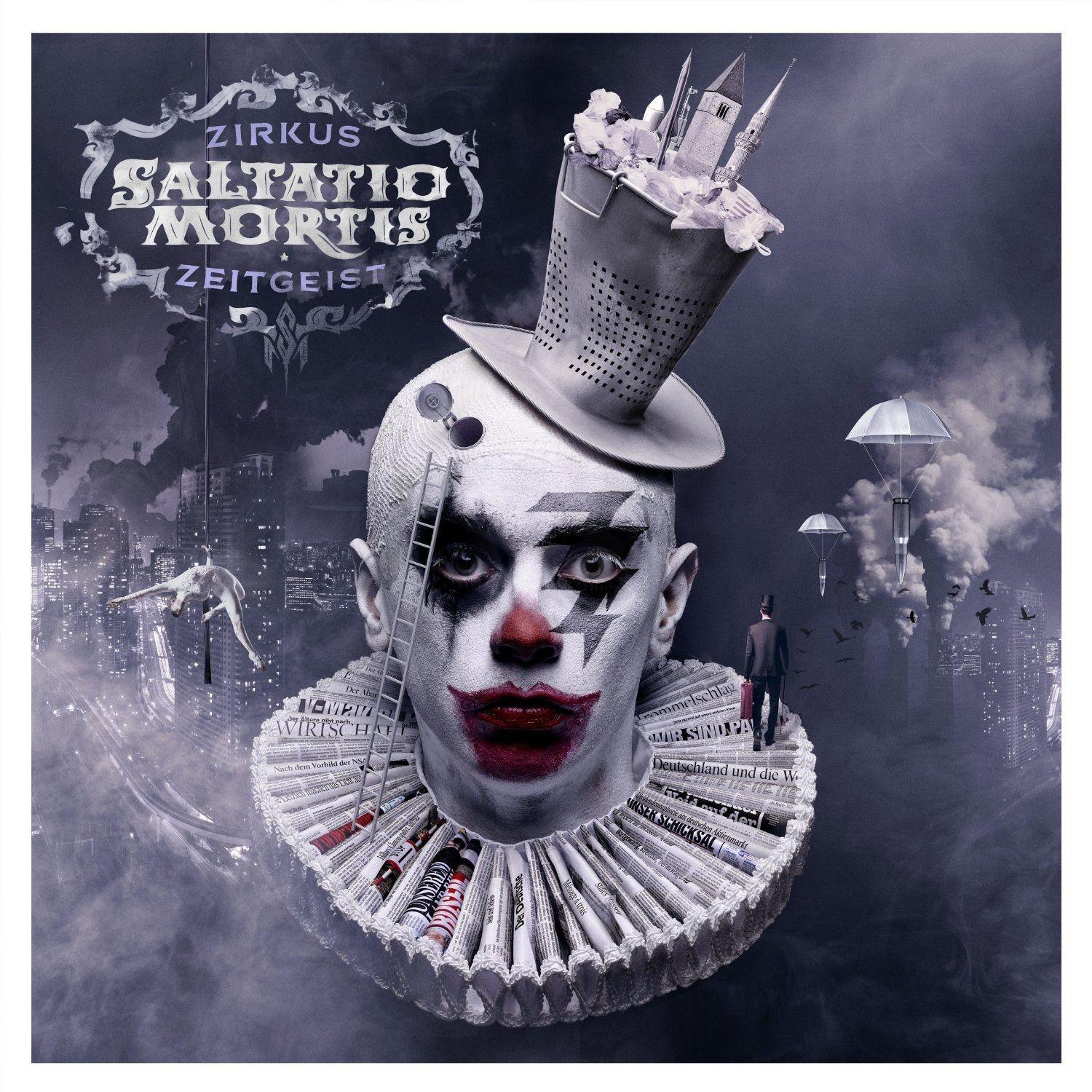Capa do Álbum "Zirkus Zeitgeist", de Saltatio Mortis