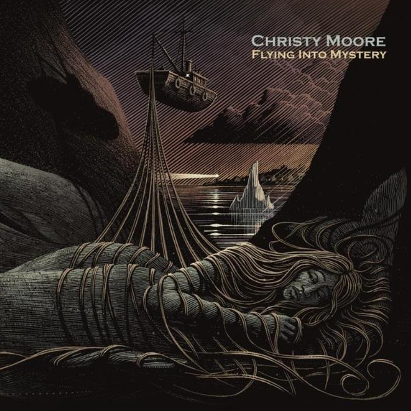 Portada de Álbum "Flying Into Mystery", de Christy Moore