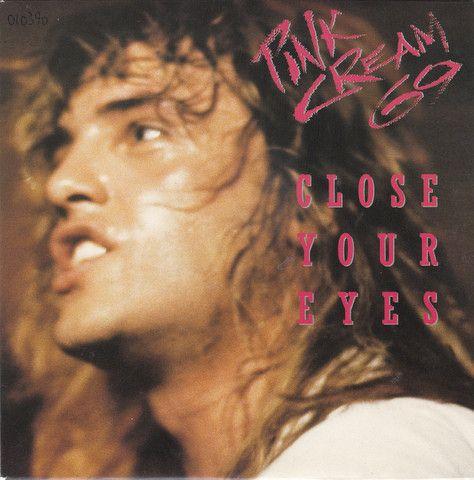 Portada de Sencillo/EP "Close Your Eyes", de Pink Cream 69