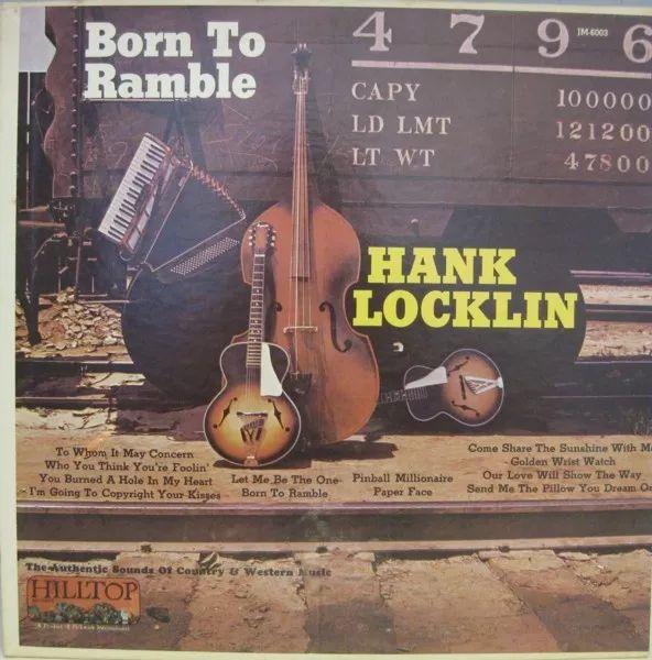 Portada de Álbum "Born To Ramble", de Hank Locklin