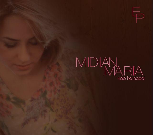 Portada de Álbum "Não há nada", de Midian Maria