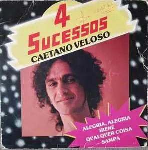 Album cover of "4 Sucessos" by Caetano Veloso