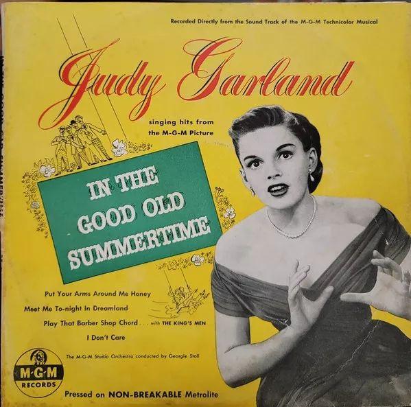 Portada de Álbum "In The Good Old Summertime", de Judy Garland
