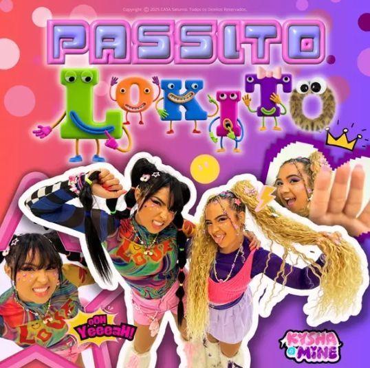 Capa do álbum "Passito Lokito ", de Kysha e Mine