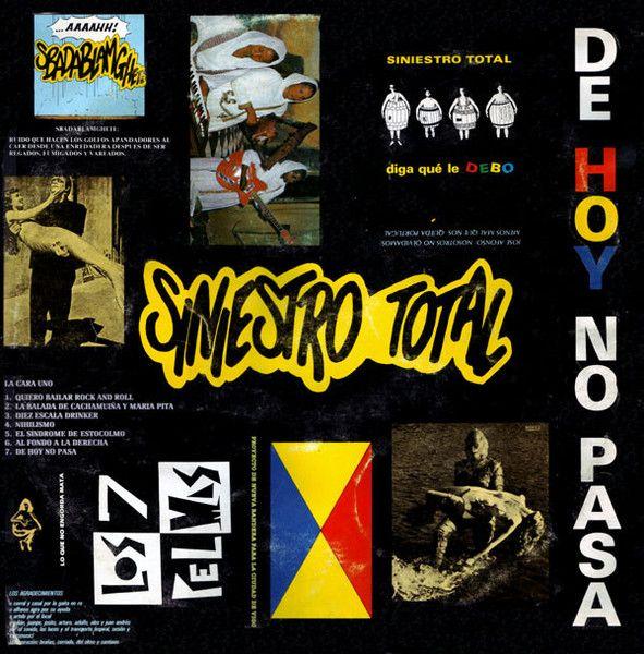 Portada de Álbum "De Hoy No Pasa (LP)", de Siniestro Total