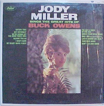 Portada de Álbum "Sings The Great Hits Of Buck Owens", de Jody Miller