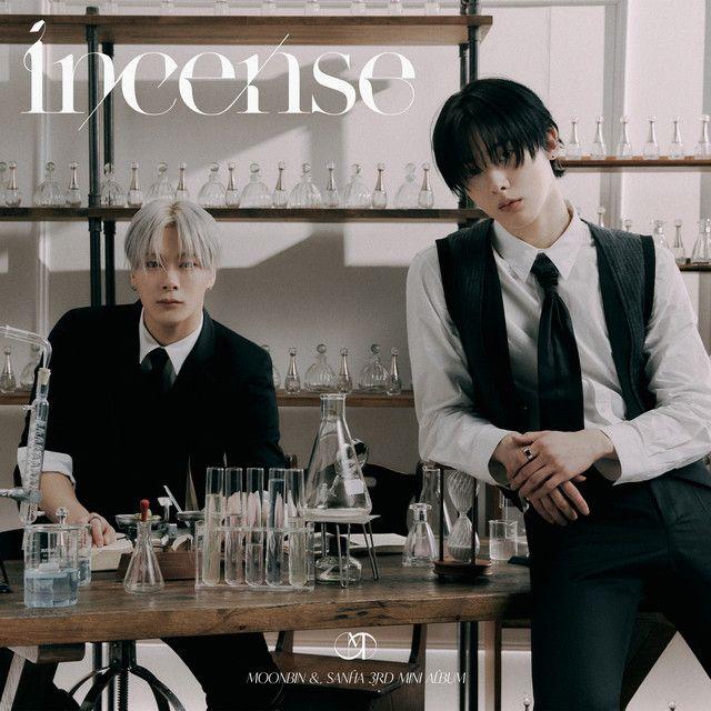 Capa do Single/EP "Incense ", de Moonbin & Sanha (ASTRO)