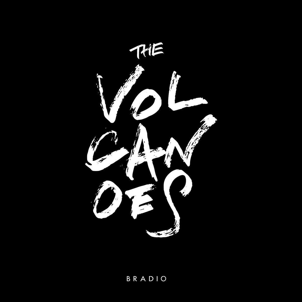 Capa do álbum "THE VOLCANOES", de BRADIO