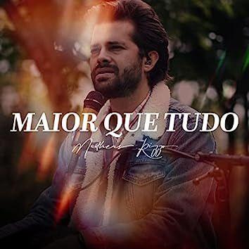 Portada del álbum "Maior Que Tudo", de Matheus Rizzo