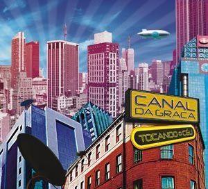 Capa do Álbum "Tocando o Céu", de Canal da Graça