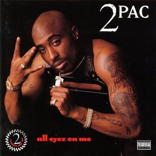 Capa do Álbum "All Eyez On Me", de 2Pac