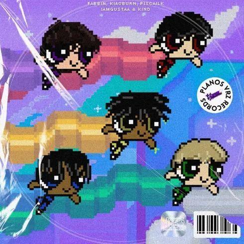 Capa do Single/EP "Planos (part. Fabbin, Kiaoburn, Pisca!lk e Iamgustaa) ", de K!nd