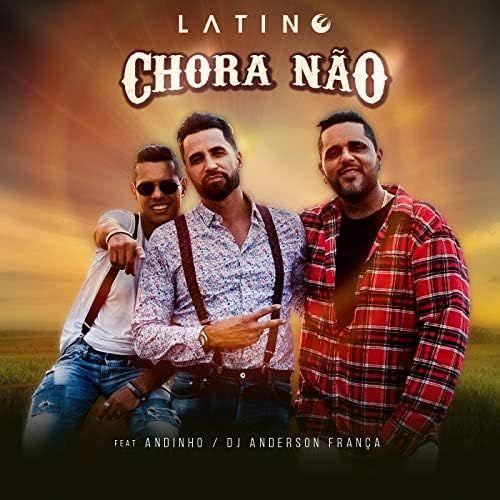 Capa do álbum "Chora Não", de Latino