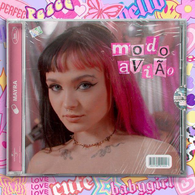 Portada de Sencillo/EP "Modo Avião", de Mayra