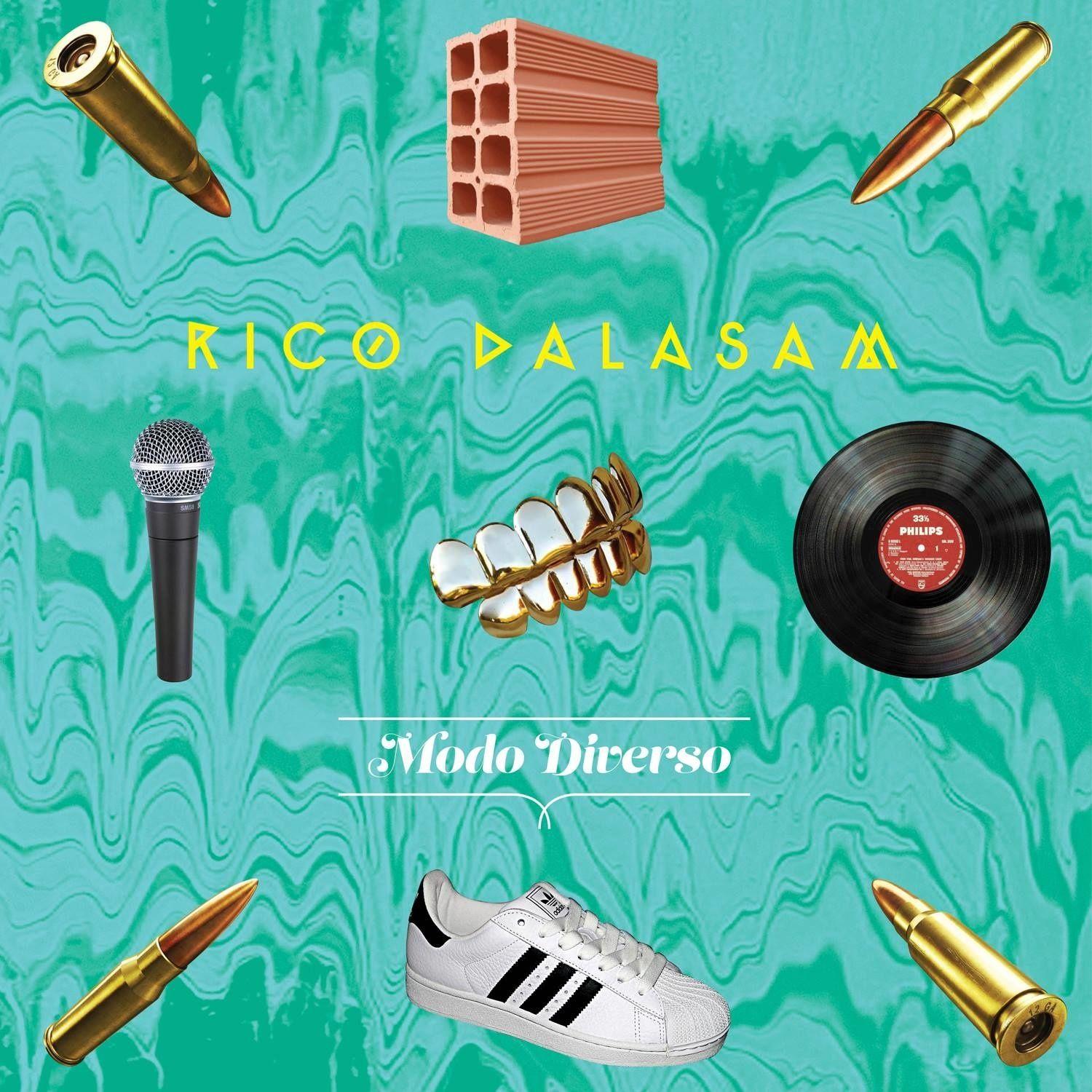 Capa do Single/EP "Modo Diverso", de Rico Dalasam