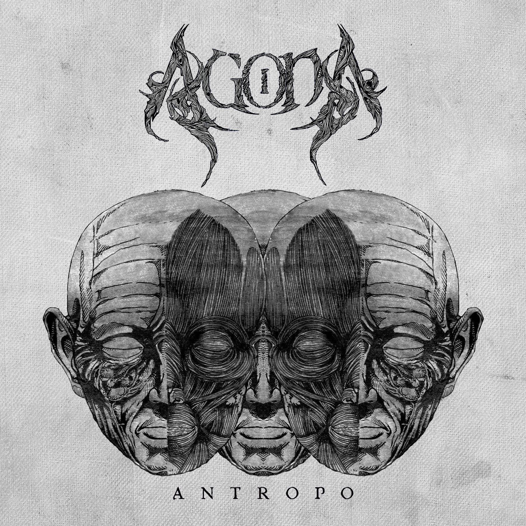 Capa do álbum "Antropo", de Agona