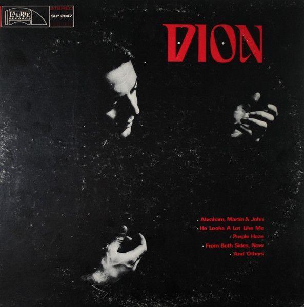 Portada de Álbum "Dion", de Dion